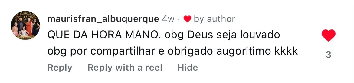Comentário de jonas_jarlan: Parabéns de verdade, eu fazia isso de forma manual, e era muito cansativo